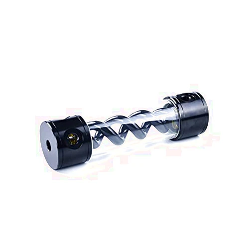 ANWCOOLER Syscooling Water Tank 200mm Length G1/4 Thread Water Cooling Reservoir with T Spiral 5V RGB Support 50mm Diameter