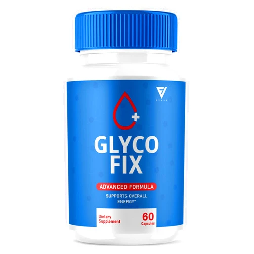 Fyvus GlycoFix Glyco Fix Capsules, GlycoFix Maximum Strength Blood Health and Overall Wellness Support Supplement Pills, Glyco Fix Advanced Daily Natural Blood Support Formula (60 Capsules)