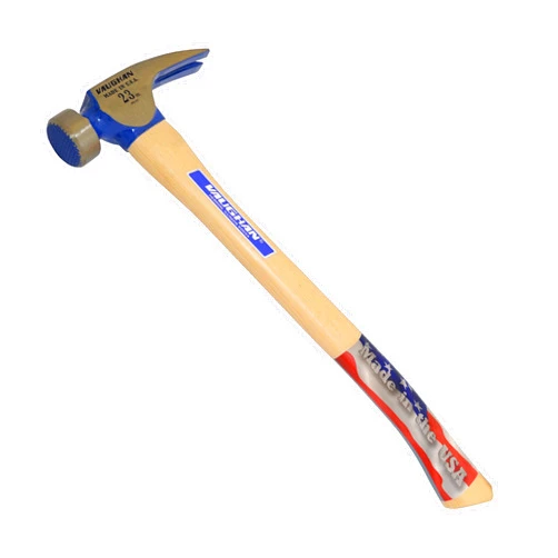 VAUGHAN CF1HC California Framer Hammer, 23 oz Milled, Nail Starter, Made In The USA, VN10304
