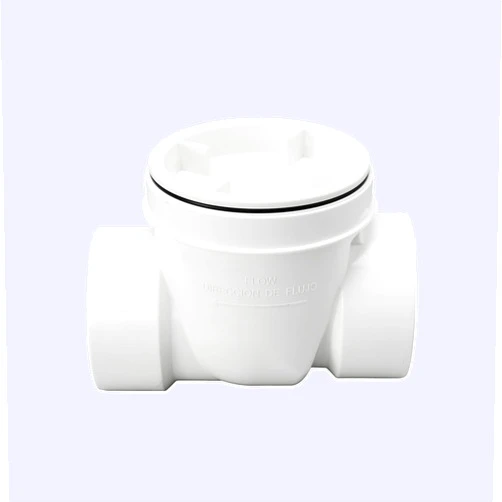 UYHSEI 4 Inch Pvc Backwater Valve,Sewer Check Back Flow Preventer Drain Backflow Preventer Valve,Prevent Sewage And Rainwater From Flowing Backflow