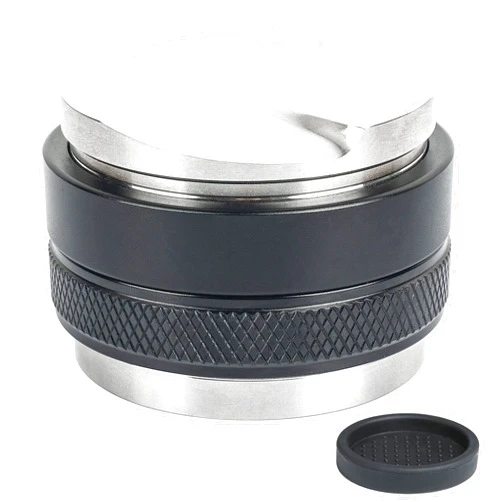 USEAMIE Coffee Distributor & Tamper 58mm Dual Head 2 in 1 Coffee Leveler Tool Espresso Distribution Tool and Tamper Fits Portafilters Barista Express Barista Coffee Accessories (58MM)