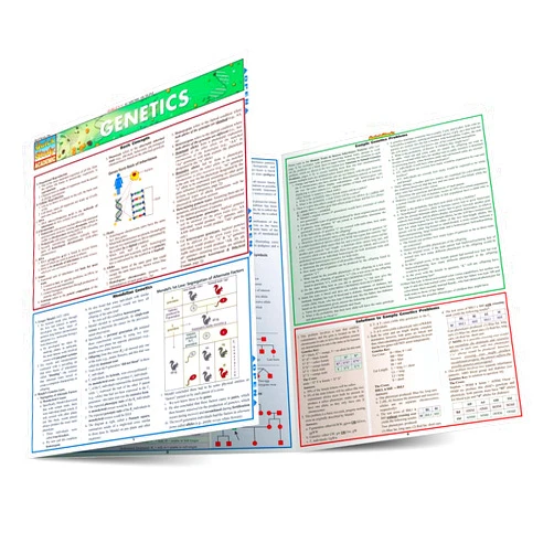 Inc. BarCharts Genetics (Quick Study Academic)