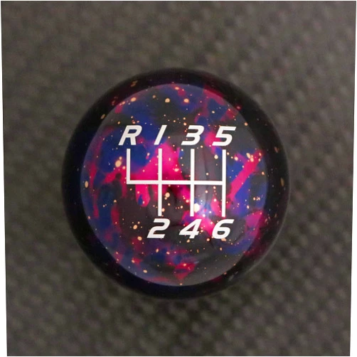 Billetworkz Cosmic Space Shift Knob for 2012+ Ford Focus ST/RS and Fiesta ST 6 Speed