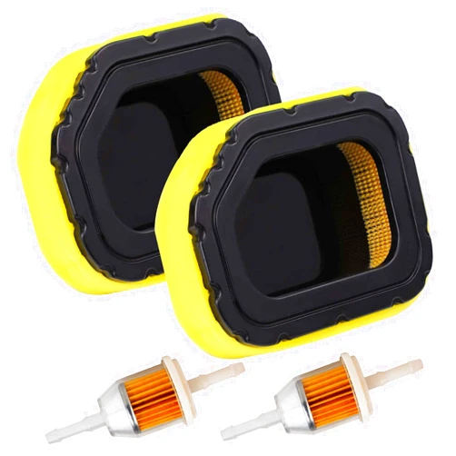 HOODELL 2 Pack 32 083 03 Air Filter Fit Kohler Courage Engine SV710 SV715 SV720 SV730 SV735 SV740 Lawn Mower, Replace 32 083 05-S Pre Cleaner 32 883 03-S1 Air Filter