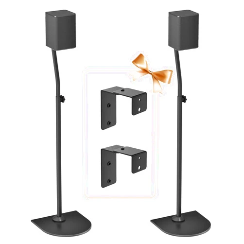 Notiela Rear Speaker Stands for LG Speaker Stand with Wall Mounts - Height Adjustable 33