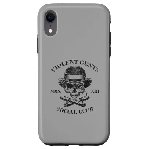 Visit The VIOLENT GENTS SOCIAL CLUB Apparel iPhone XR 