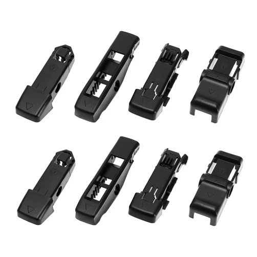 The Lord of the Tools 8 Pcs Wiper Blade Replacement Fittings Compatible with Bosch Aerotwin AP17 AP22 AP26U Wiper Blade Car Wiper Blades Arm Adapter Clip