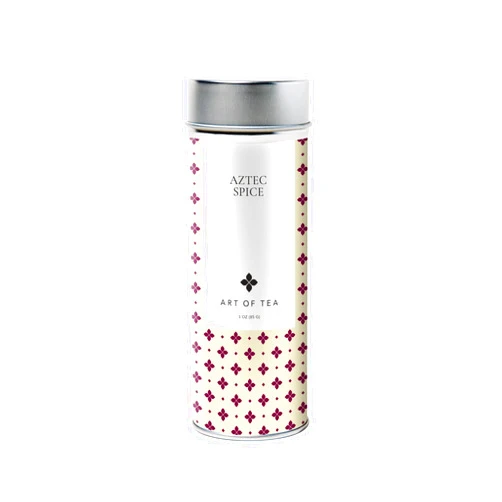 Art of Tea | Aztec Spice 3oz | Artisan Pu-erh tea Loose Leaf Tea Tin