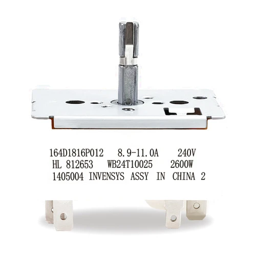 XNGQUEY WB24T10025 Surface Burner Range Infinite Control Switch 8 Inch, Replace for AP2024072, 769692, AH236750, EA236750, PS236750,164d1816p012, Compatible with GE, for Kenmore, for Hotpoint Certain Stoves