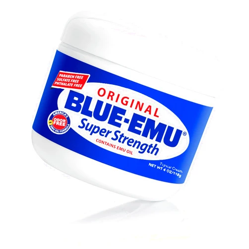Nfi Consumer Products Blue-Emu Super Strength Emu Oil, Odor & Fragnance Free, Blue, 4 Oz