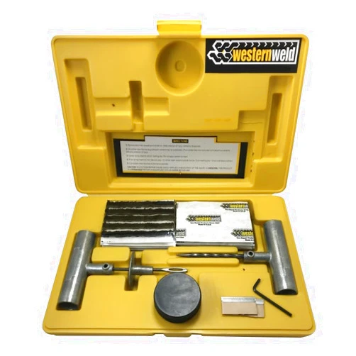 Sherco-Auto USA Tire Plug Kit 66 Piece - Pro Heavy Duty Flat Tire Repair Tool Kit - Fix for Car Truck Motorcycle ATV RV Jeep & More - All in One Puncture Repair Kit Made with All-American Materials