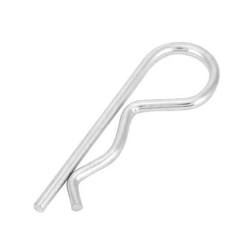 Garosa 10Pcs High Quality Zinc B Type Cotter Pin Tractor Pin Clips Fastener Assortment Hitch Spring Clips Hair Pin(#2),pin, Key
