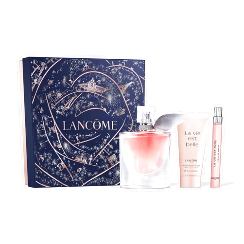 Lancôme La Vie Est Belle Extraordinary Moments Perfume Gift Set - Full Size Eau de Parfum & Travel Size Eau de Parfum and Scented Body Lotion