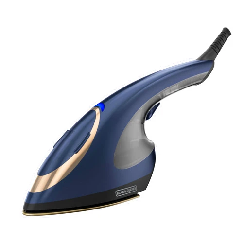 BLACK+DECKER Press & Steam 2-in-1 Iron and Steamer, 180% More Steam & One Temperature Technology, Ceramic Soleplate, Safe on All Fabric Types