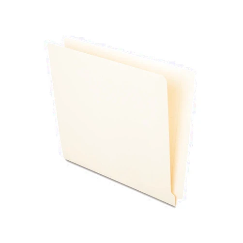HiTouch Business Services 613395/TR56685 Reinforced End Tab File Folder Straight Cut Letter Size Manila 250/BX