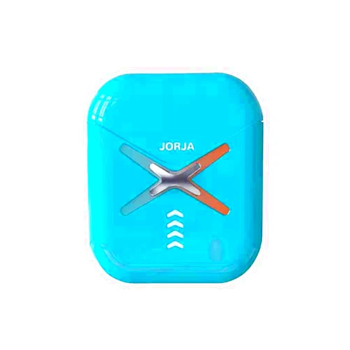 OXYPLAY Mini Portable Travel Electric Shaver for Men, IPX7 Waterproof Wet Dry Charging Razor with LED Display, Magnetic Shaver Head (Light Blue)