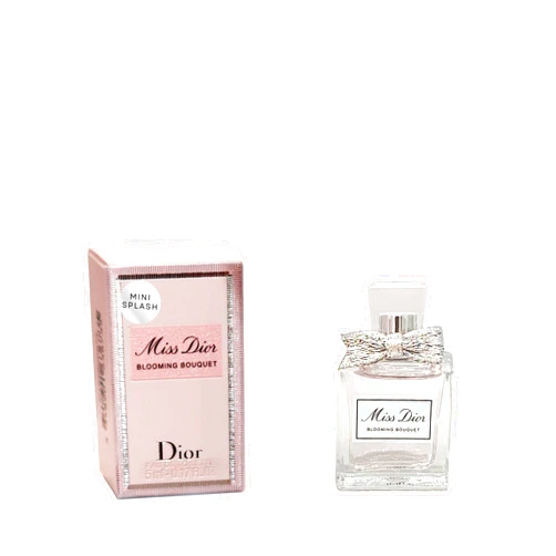 Dior Miss Blooming Bouquet Mini Perfume Women (Splash Mini Travel Size) 5 ml / 0.17 oz EDT