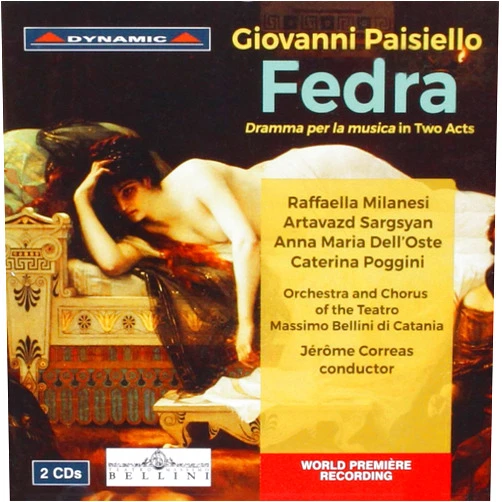 Paisiello / Milanesi / Sargsyan (Artist) Format: Audio CD Giovanni Paisiello: Fedra