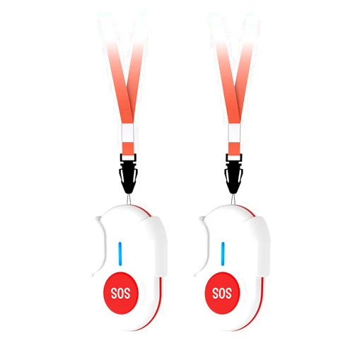 CallToU Wireless Call Buttons for Caregiver Pager and Calling System Waterproof Call Bell Nurse Alert Call Buttons for Elderly/Patient/Disable/ Home-BT009(Need to Be Paired with Receiver to Work)
