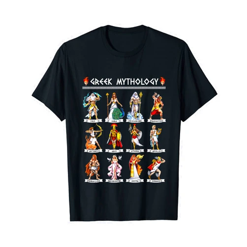 Ancient Greek Mythology Clothing Greek Mythology Gods Ancient Greece T-Shirt