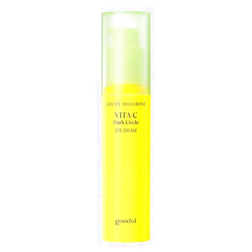 GOODAL Green Tangerine Vitamin C Dark Circle Eye Cream | Intensive Dark Circle Relief and Elasticity Treatment, Gentle, Non-irritating, Anti-Aging and Anti-Wrinkle Care (Ver.3)