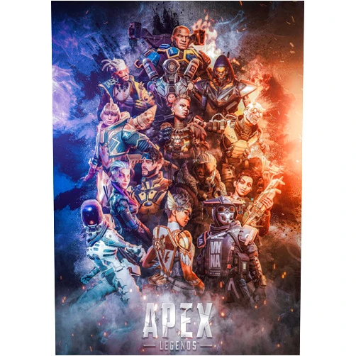 XIHOO Apex Legends Poster and Prints Unframed Wall Art Gifts Decor 11x17