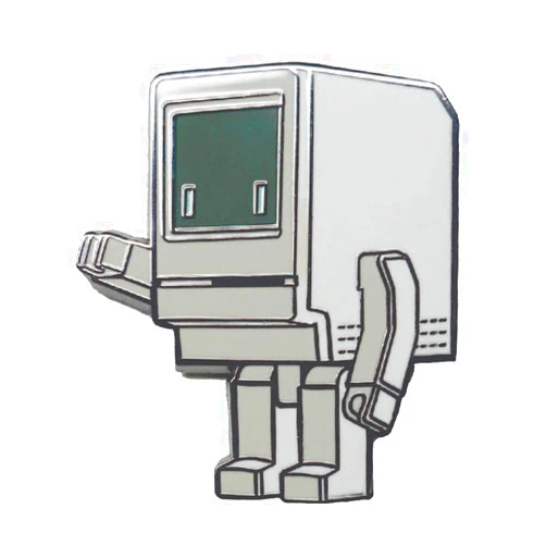 Classicbot Classic Enamel Pin