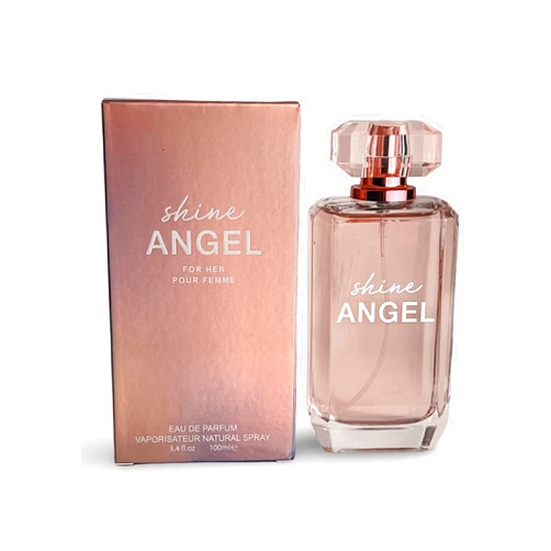 United Scents SHINE ANGEL Eau de Parfum for Women, 3.4 Fl Oz, Musk, Raspberry Nectar, Amber