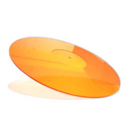 Mobile Pro Shop Acrylic Turntable Mat-Platter Vinyl Slipmat for 12 Inches LP Players-Reduced Noise & Improves Sound Quality & Provides Tighter Bass-Anti Static Record Player Mat.