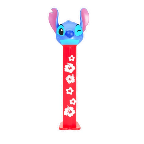 PEZ Lilo And Stitch Dispenser - Aloha Stitch PEZ Candy Dispenser - Stitch PEZ Party Favor With 2 PEZ Candy Refills - Lilo & Stitch Me Party Favors, Gift Bags