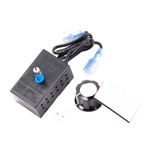 Adviace Rheostat Variable Speed Control for Gas Fireplace Fan, Fan Kit, Wood Stove Fan, Fan Controller for Various Fireplace Blower Kits