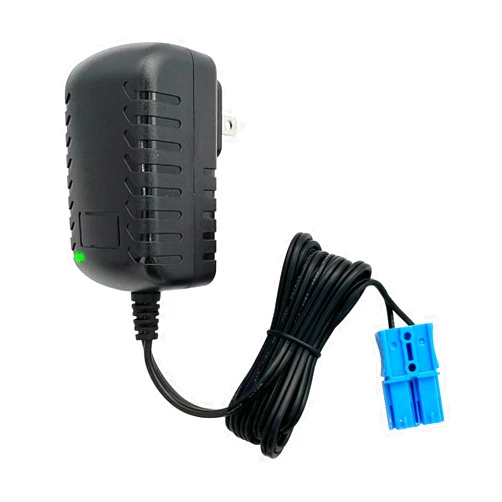 FACJOYMOOU 12 Volt Charger for Kid Trax 12v Battery Charge for Dodge Ram 3500 Beetle Mini Rideamales Scout Pony Josie Unicorn Disney Mickey Minnie Mouse Coupe Child Ride On Car with Small Blue Plug