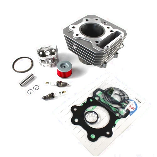FIWARY TRX300 TRX 300 Piston Ring Gasket Kit Cylinder Top End Rebuild fits for 1988-2000 Honda TRX 300 Fourtrax FW 4x4 2x4 Replace