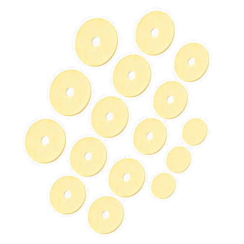 Yootones 16Pcs Yootones Felt Material Flute Pads Set Open Hole Pads Compatible with Flute Accessories