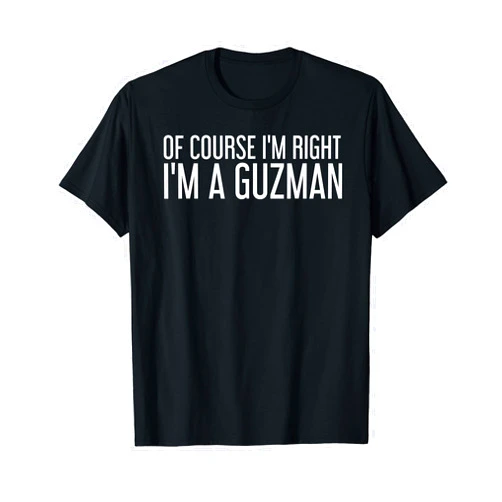Custom Last Name Team Personalized Christmas Lover GUZMAN Gift Funny Surname Family Tree Birthday Reunion Idea T-Shirt