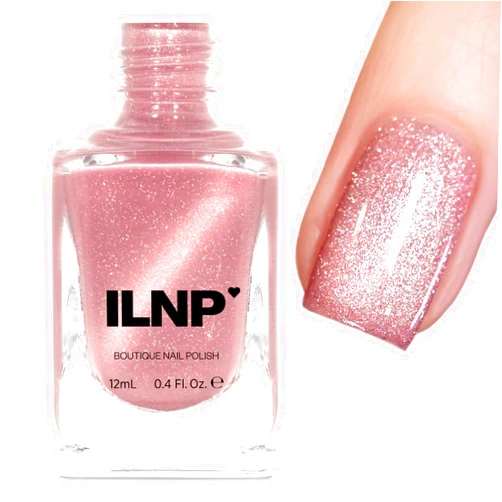ILNP Cosmetics, Inc. ILNP Pink Suede - Delicate Pink Magnetic Holographic Nail Polish