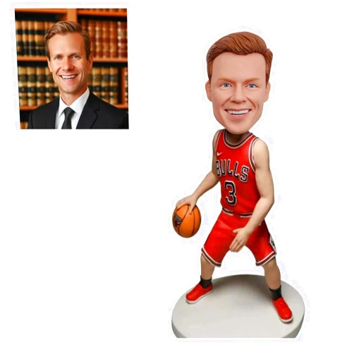 FASHIONBОBBLEHEAD Custom Bobble-Heads Figurine Customized Doll,A Basketball Player Custom Bobble Head are Handmade and Given as Gifts to Fathers Boyfriends Family