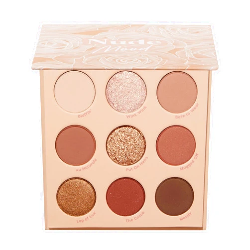 ColourPop Nude Mood Shadow Palette - Brown & Copper Palette with Metallic and Matte Finishes - High-Pigment Makeup with a Long-Wearing Formula (0.3 oz)