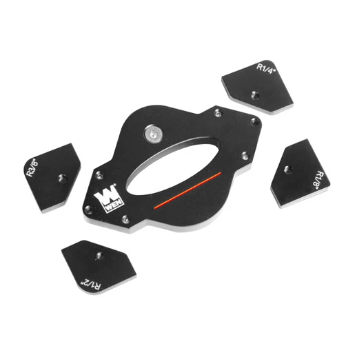 WEN 7-Piece Corner Radius Jig and Template Set for Routers (RA001R)