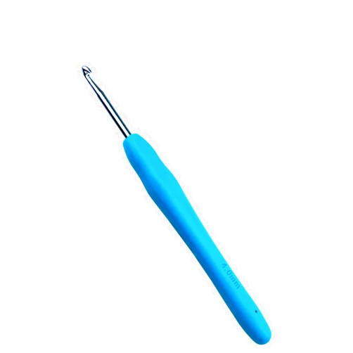 Mdoker Size G/6(4mm) Crochet Hook,Extra Long Crochet Hooks for Arthritic Hands,Ergonomic Grip Soft Handles for Beginners and Experiecced Crochet Lover,Comfortable/Easy to Use