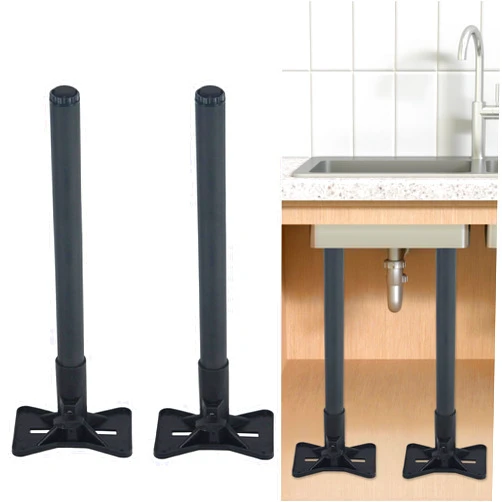 Lesolar Undermount Sink Mounting Brackets - Stainless Steel Adjustable Undermount Kitchen Sink, Sink Repair Kit and Support System 16-27.5inches