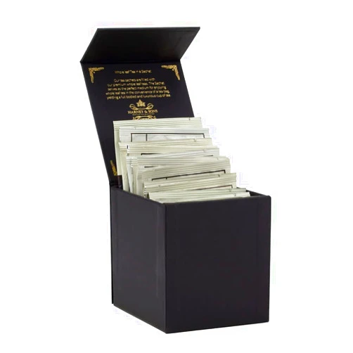 Harney & Sons Heritage Wrapped Sachet Sampler Box, 20 wrapped sachets