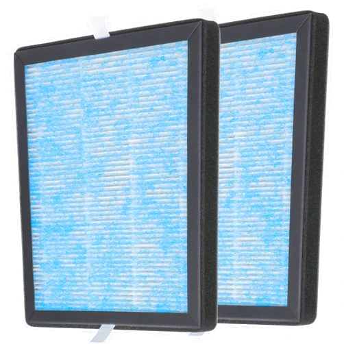 HELHUNLEE 2 Pack R1 P1802 P1801 3-in-1 H13 HEPA Filter Replacement, Compatible with YIOU R1 P1802 and Elechomes P1801 Air Purifier