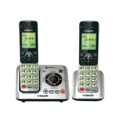 Vtech Vtcs6629-2 Dect 6.0 Expandable Speakerphone With Caller Id (2-Handset System)