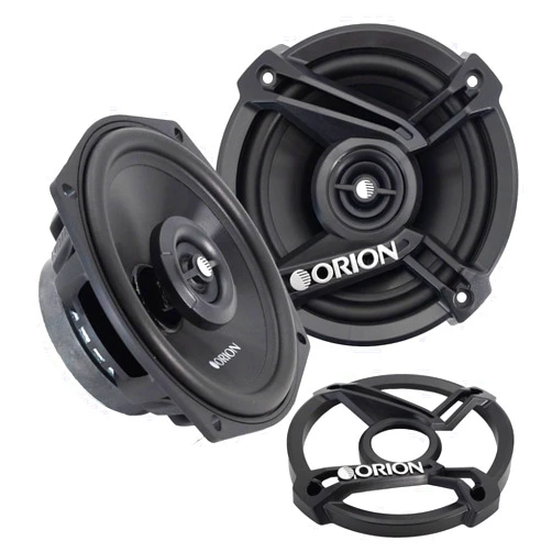 ORION Cobalt Series CB52 5.25” 2-Way Coaxial Car Speakers, 200W, 4 Ohms, Full Range, Enhanced Bass, Polypropylene Cone & Butyl Rubber Surround, Easy Install, Grills Included (Pair)