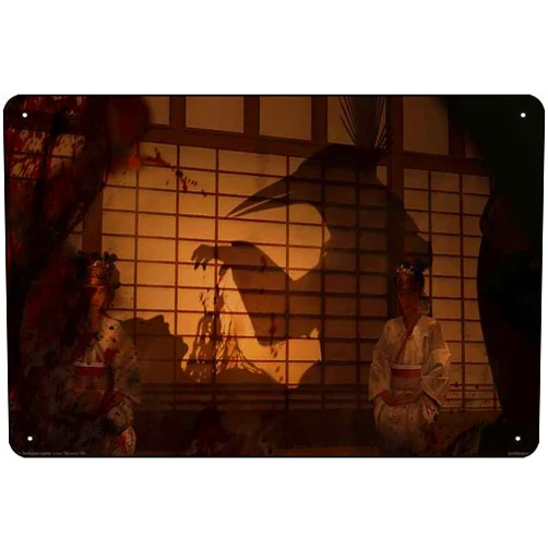 TIAiuaop Kaidan The Rengoku Legends Game Poster tin Metal Sign Retro Wall Decor for Home Cafes Office Store Pubs Club Sign Gift 12 X 8 INCH
