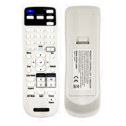 SAIO Replacement Remote Control 219863500 fit for Epson Projector PowerLite E20 119W X49 W49 118 982W 1288 EB-720 EB-L200X EB-L520U BrightLink 1480Fi 1485Fi EB-725Wi 735Fi 725Wi EX3280 Home Cinema 880 880X