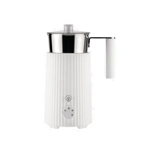 Alessi Plissé Multifunction Milk Frother/Jug White