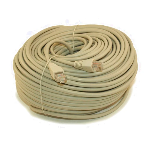 My Cable Mart MyCableMart 200ft Cat5E Ethernet RJ45 Patch Cable, Stranded, Snagless Booted, Gray