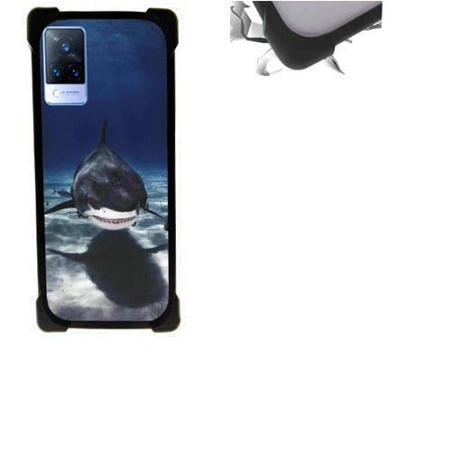 Aroepurt Case for Teracube Thrive Case Compatible with Teracube Thrive Phone Case PC backplane + Silicone Soft Frame Cover KA-HEI13